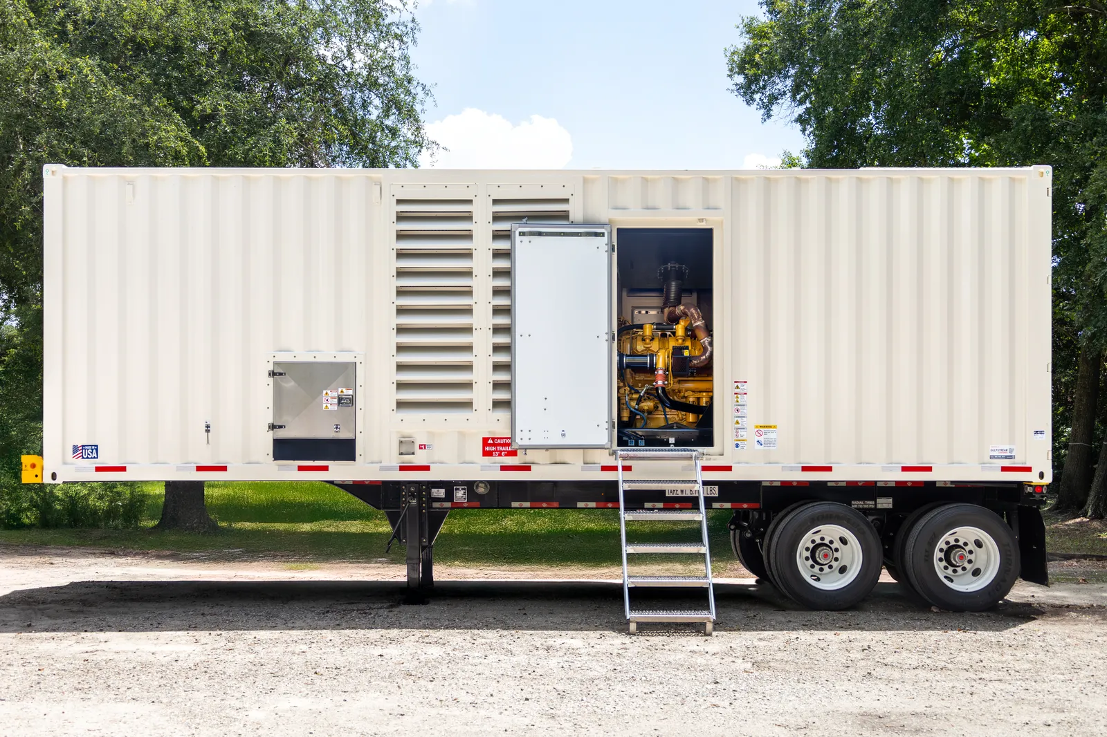 3 800kw caterpillar industrial generator unit 092149 engine