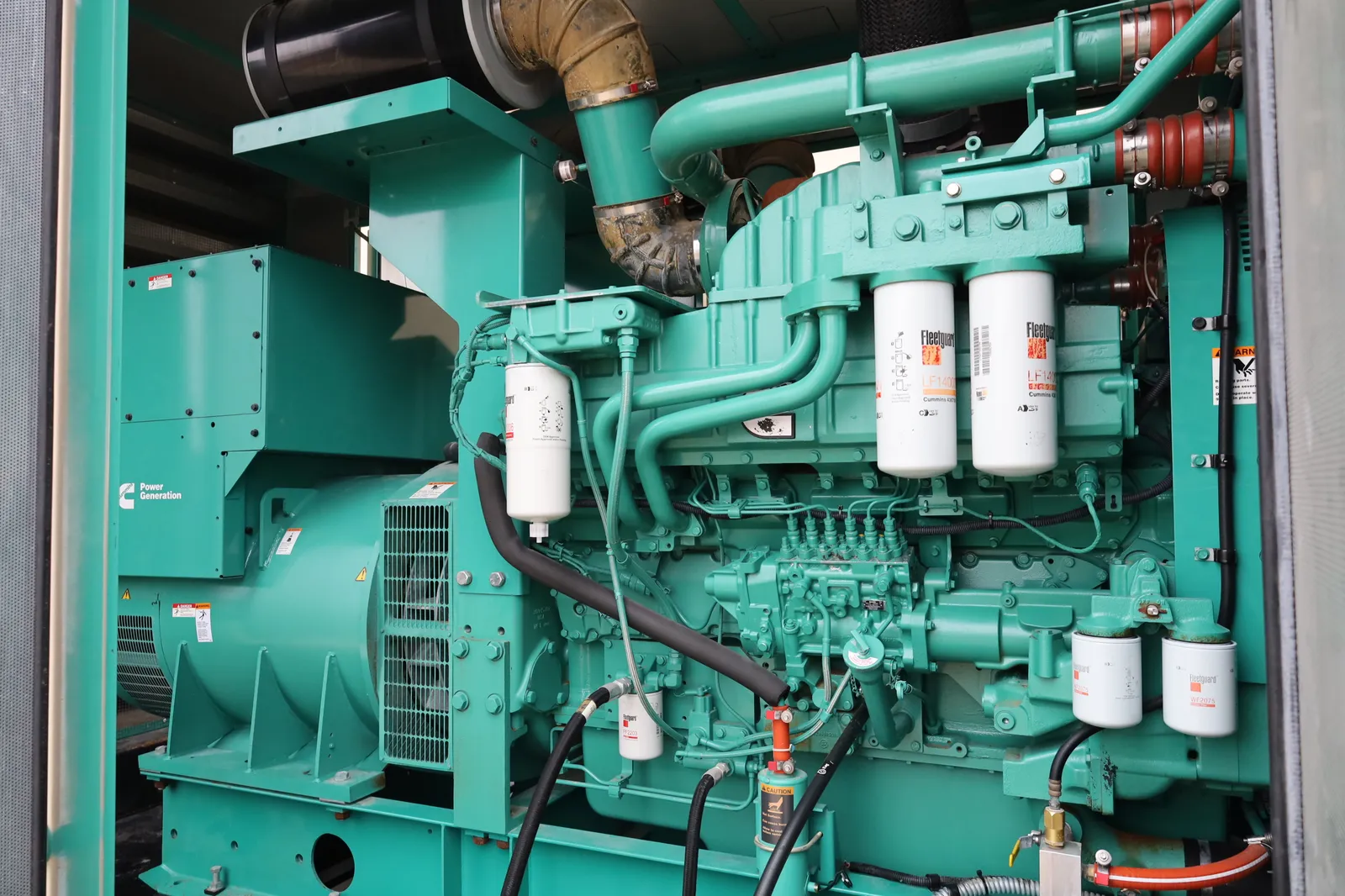 3 800kw cummins industrial generator unit 090353 engine