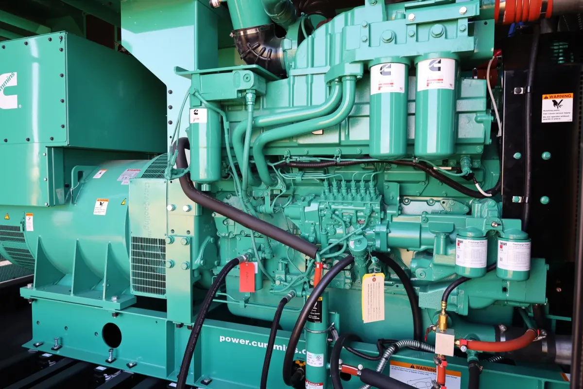 4 1000kw cummins industrial generator unit 071439 engine