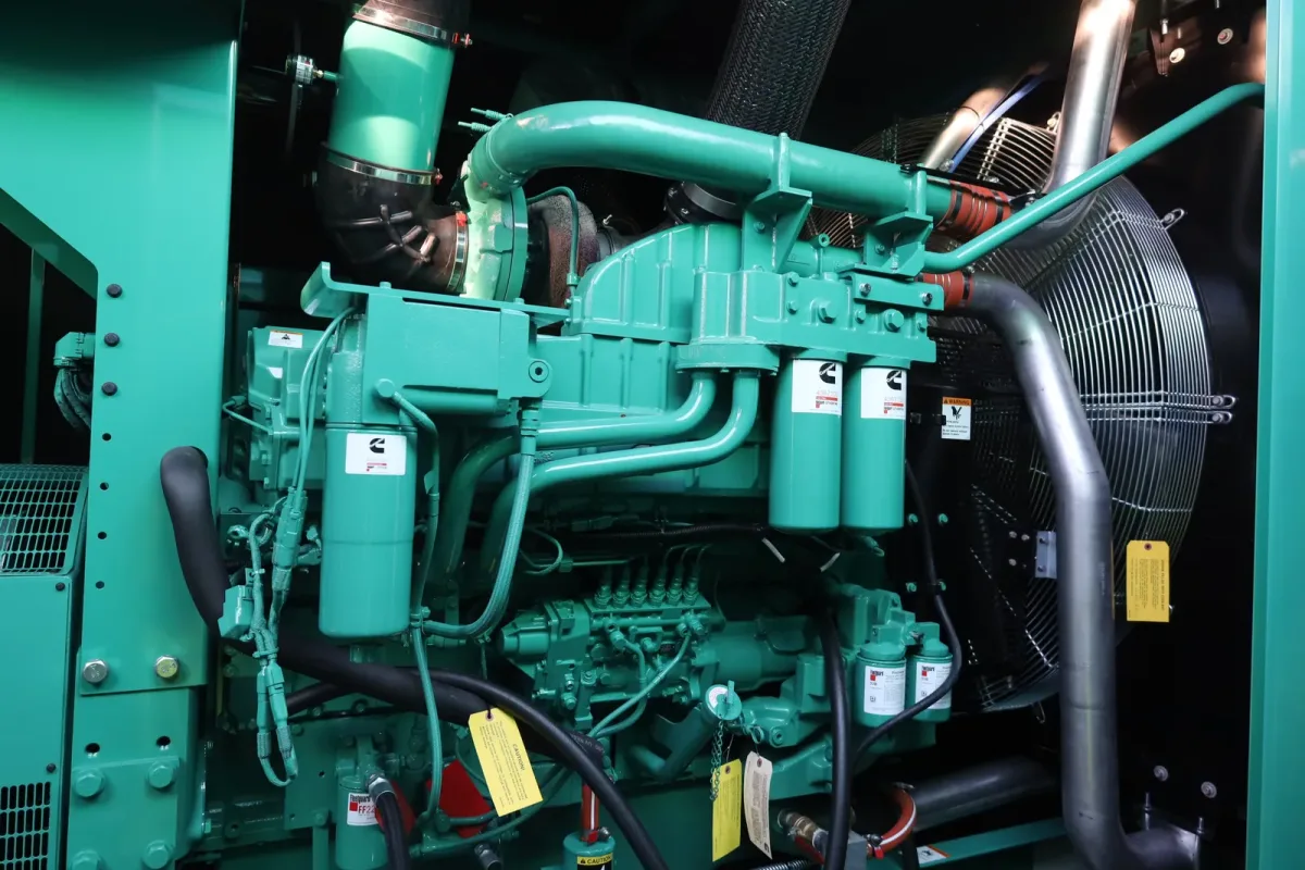 4 1000kw cummins industrial generator unit 090355 engine