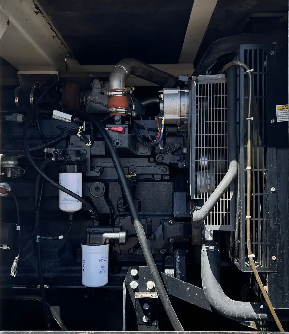4 115kw atlas copco industrial generator unit 089219 engine