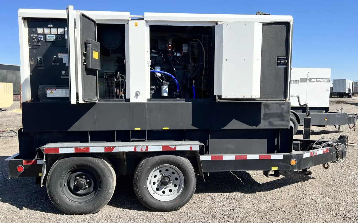 4 125kw atlas copco industrial generator unit 089217 engine