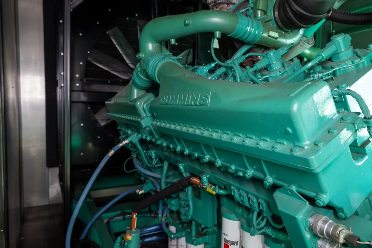 4 1500kw cummins industrial generator unit 091341 engine