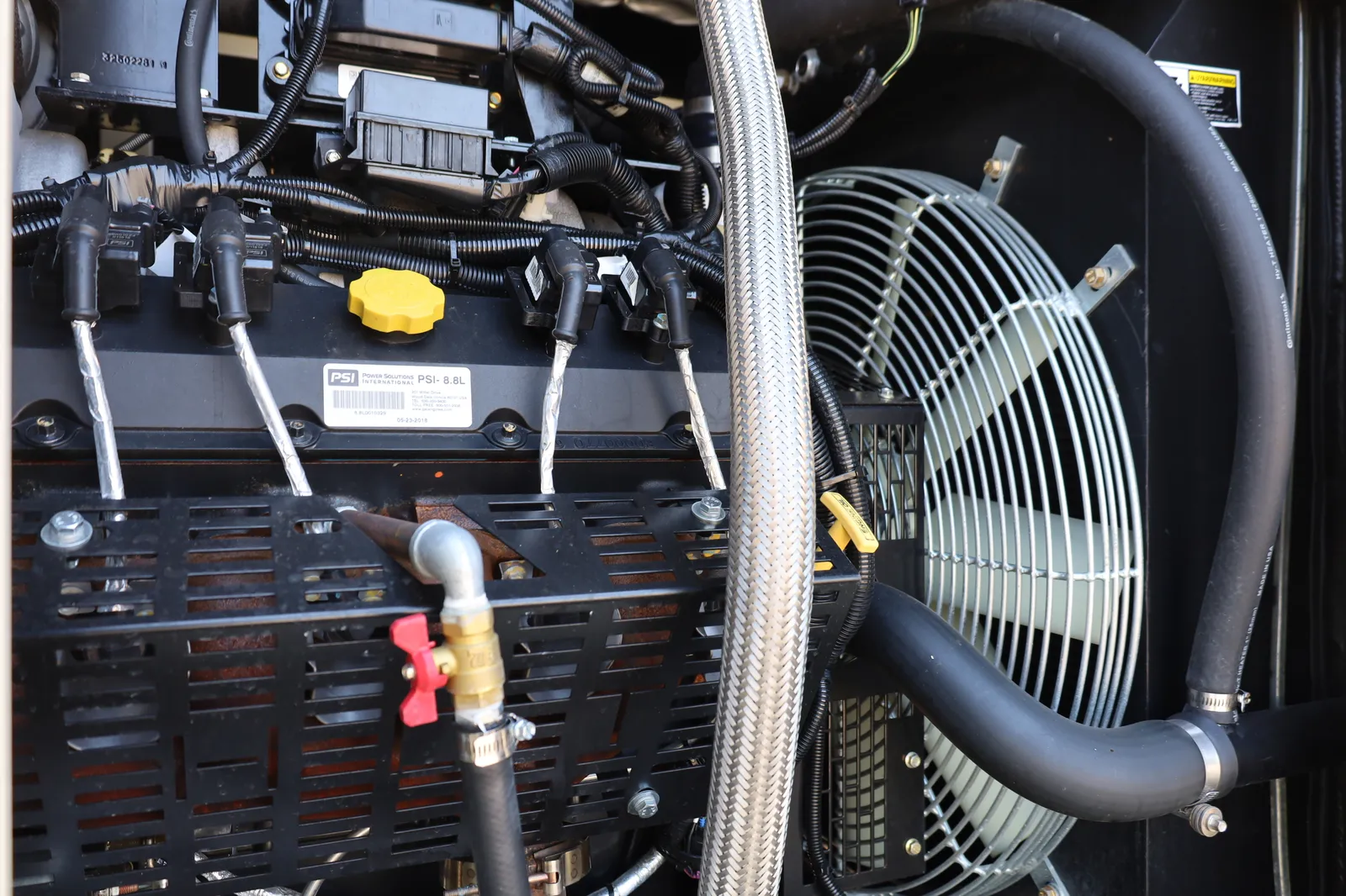 4 150kw aksa industrial generator unit 091326 engine