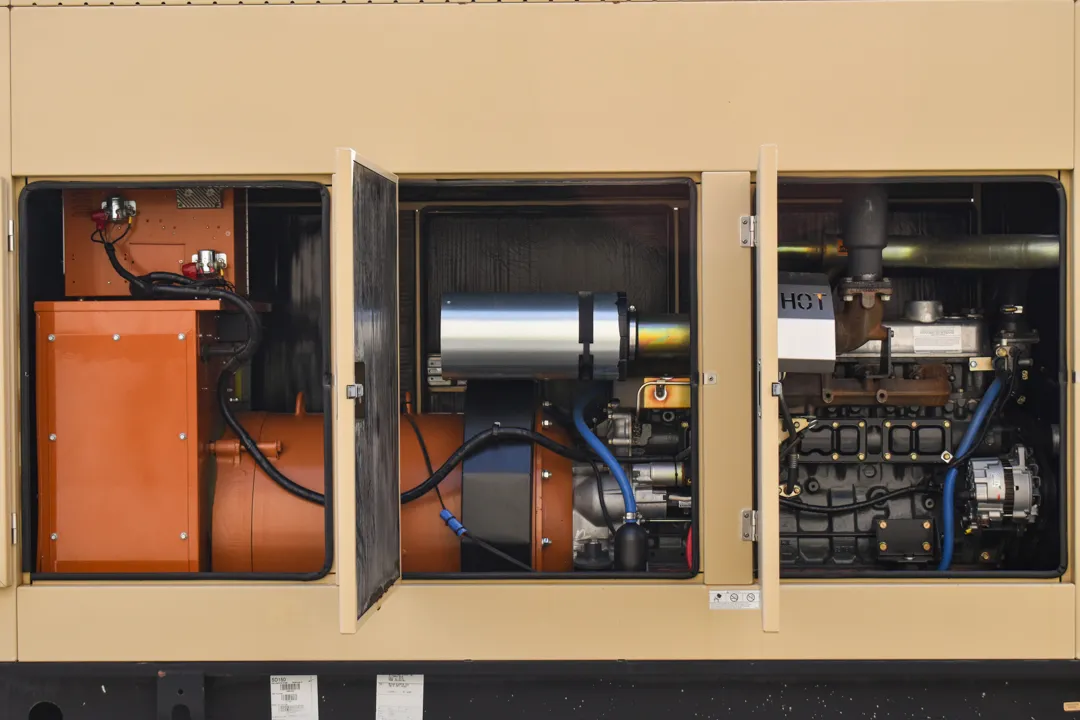 4 150kw generac industrial generator unit 092207 engine