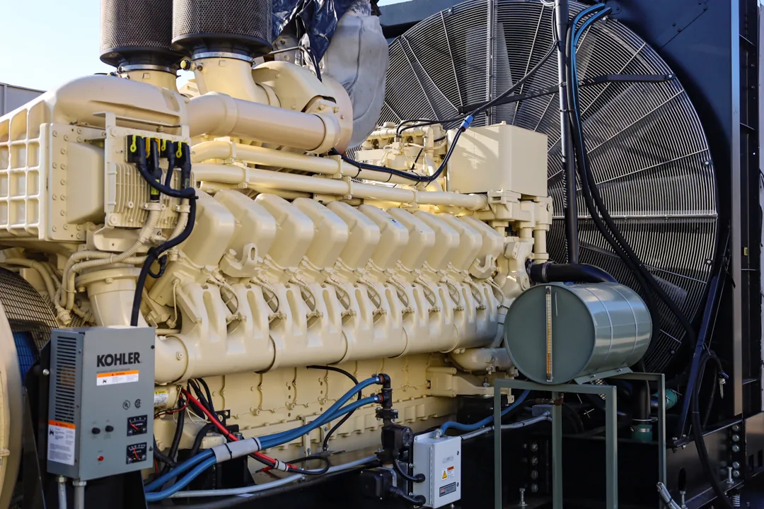 4 2500kw kohler industrial generator unit 091894 engine