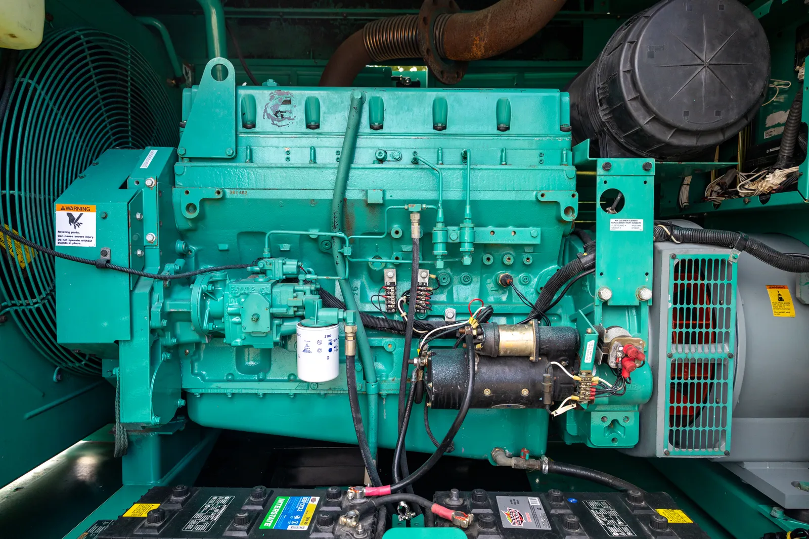 4 250kw cummins industrial generator unit 091381 engine