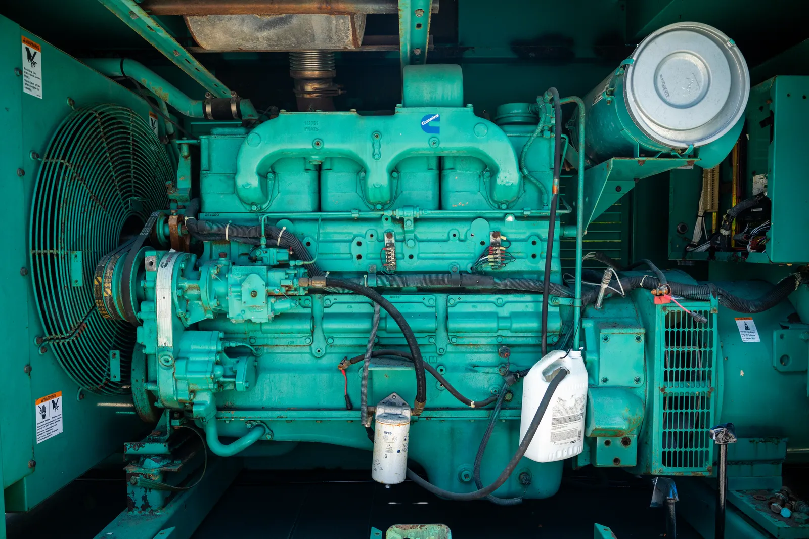 4 275kw cummins industrial generator unit 092177 engine