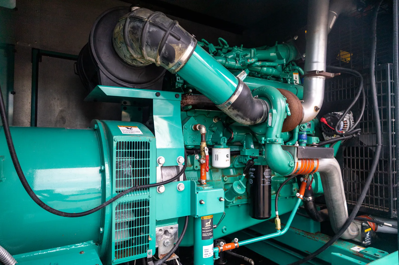 4 300kw cummins industrial generator unit 091536 engine