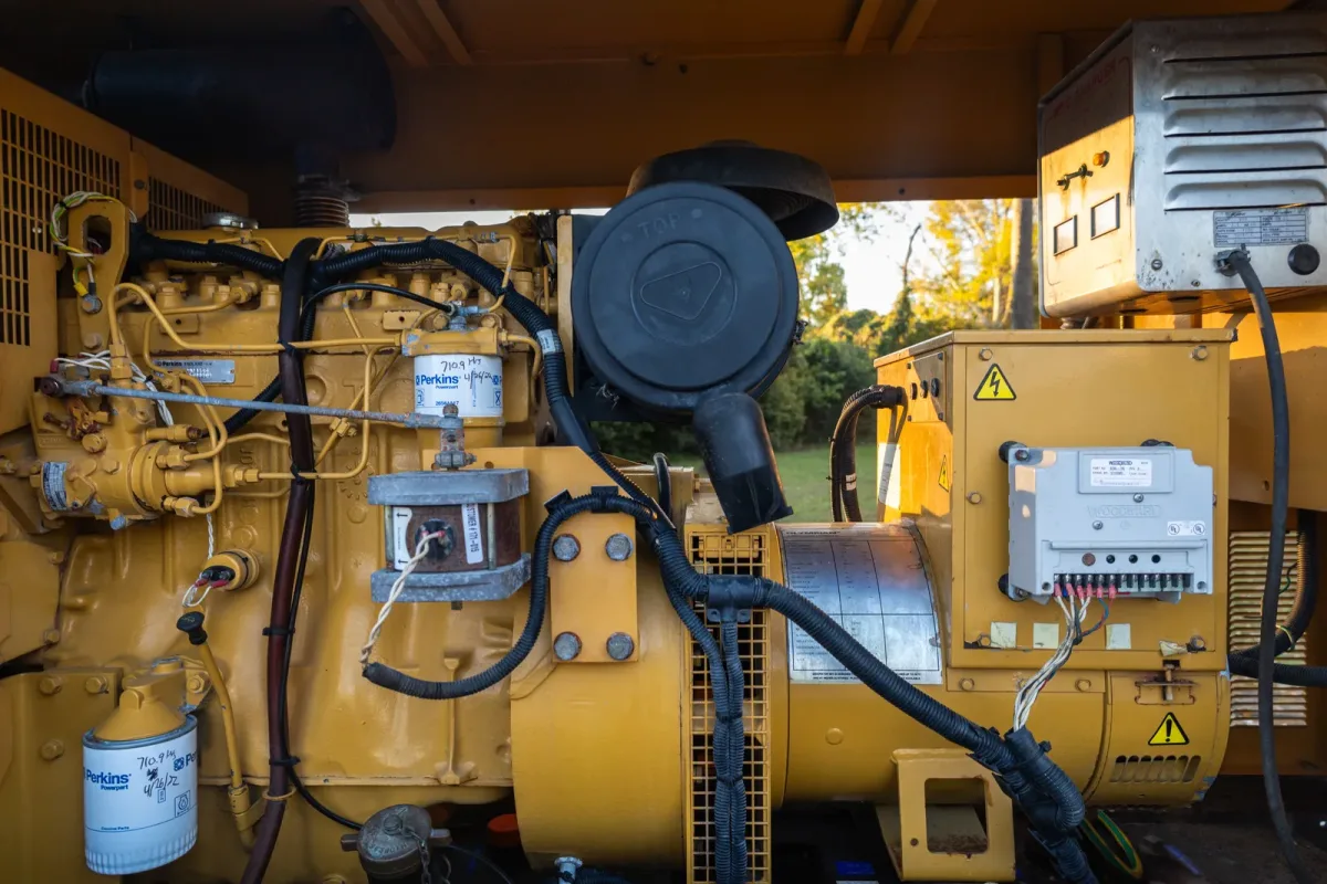 4 30kw blanchard industrial generator unit 092075 engine
