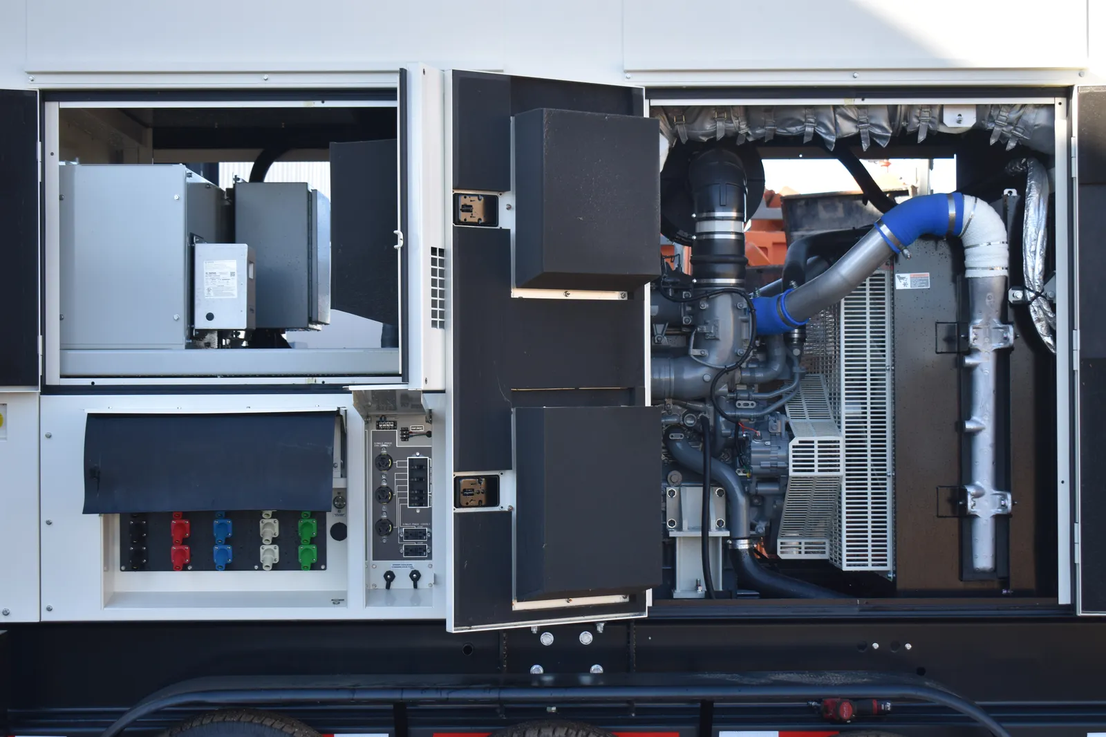 4 320kw multiquip industrial generator unit 090469 engine
