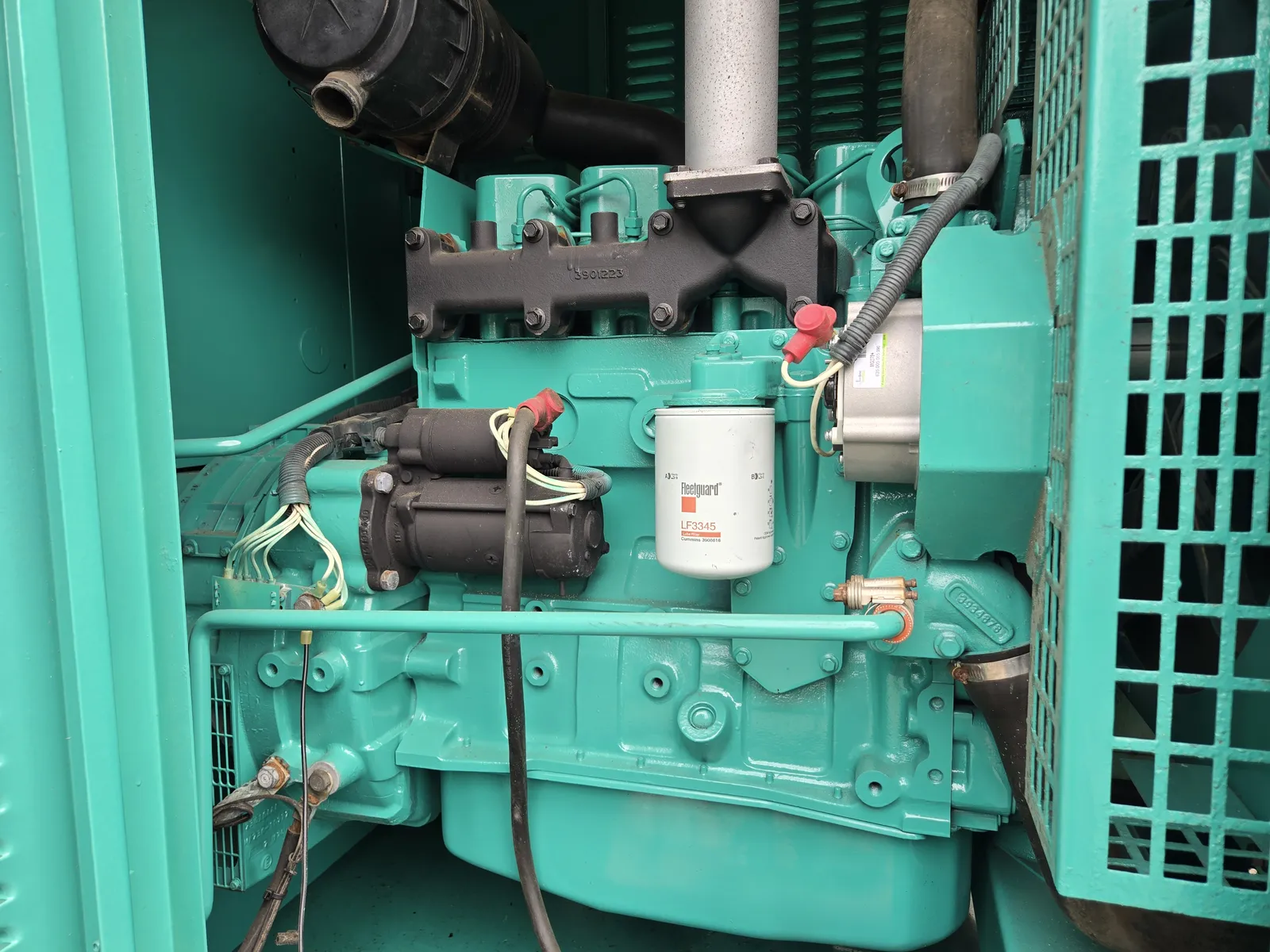 4 35kw cummins industrial generator unit 091472 engine