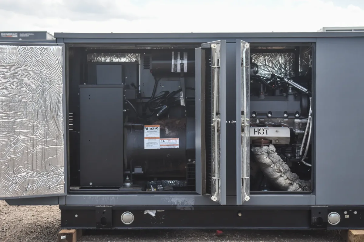 4 35kw generac industrial generator unit 089024 engine