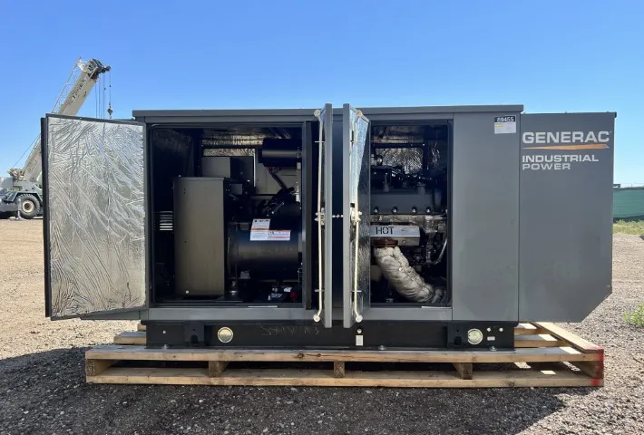 4 35kw generac industrial generator unit 089455 engine