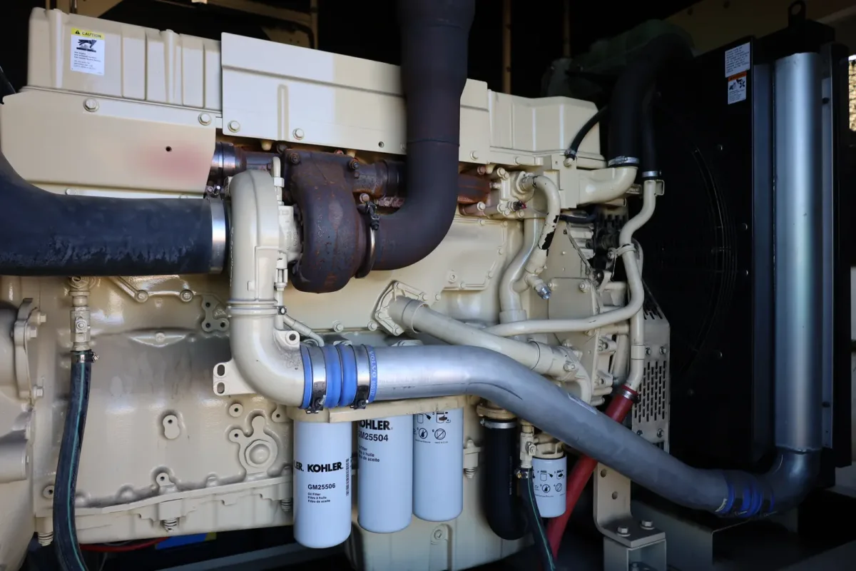 4 400kw kohler industrial generator unit 090729 engine