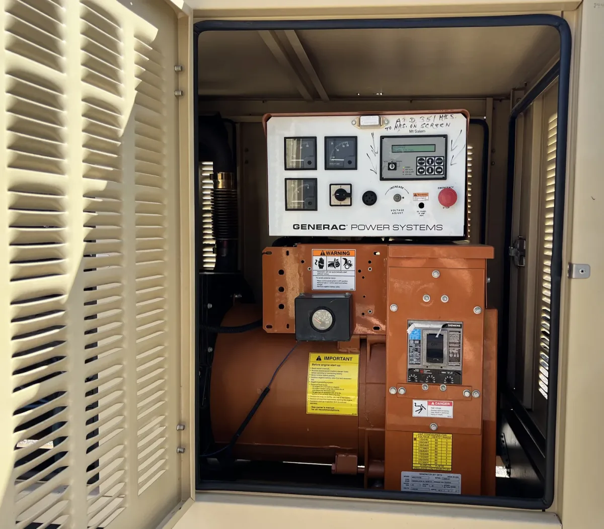4 45kw generac industrial generator unit 089453 engine