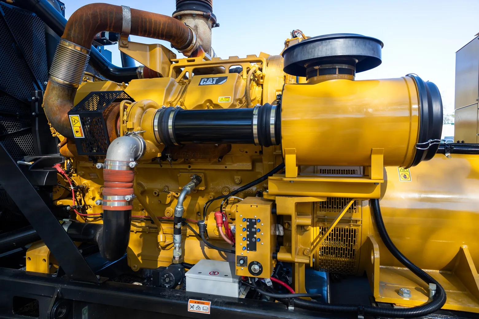 4 800kw cat industrial generator unit 092149 engine