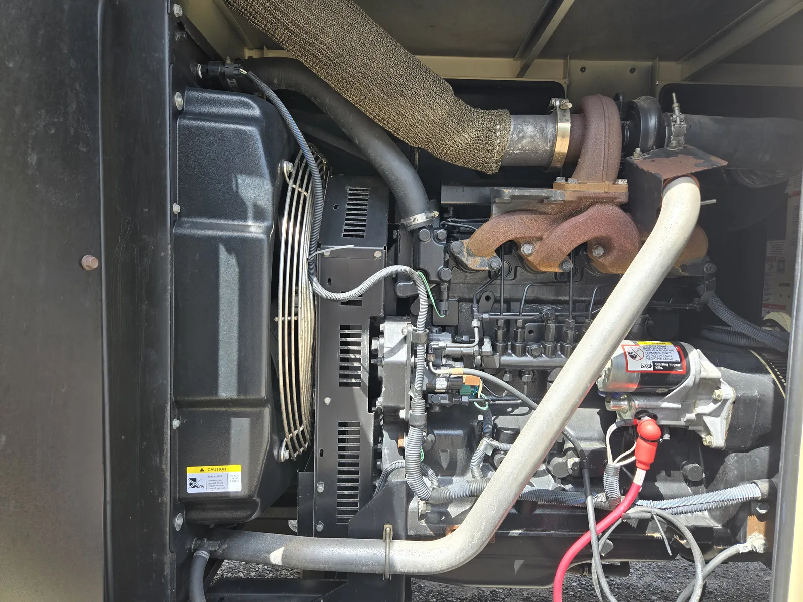 4 80kw kohler industrial generator unit 092268 engine