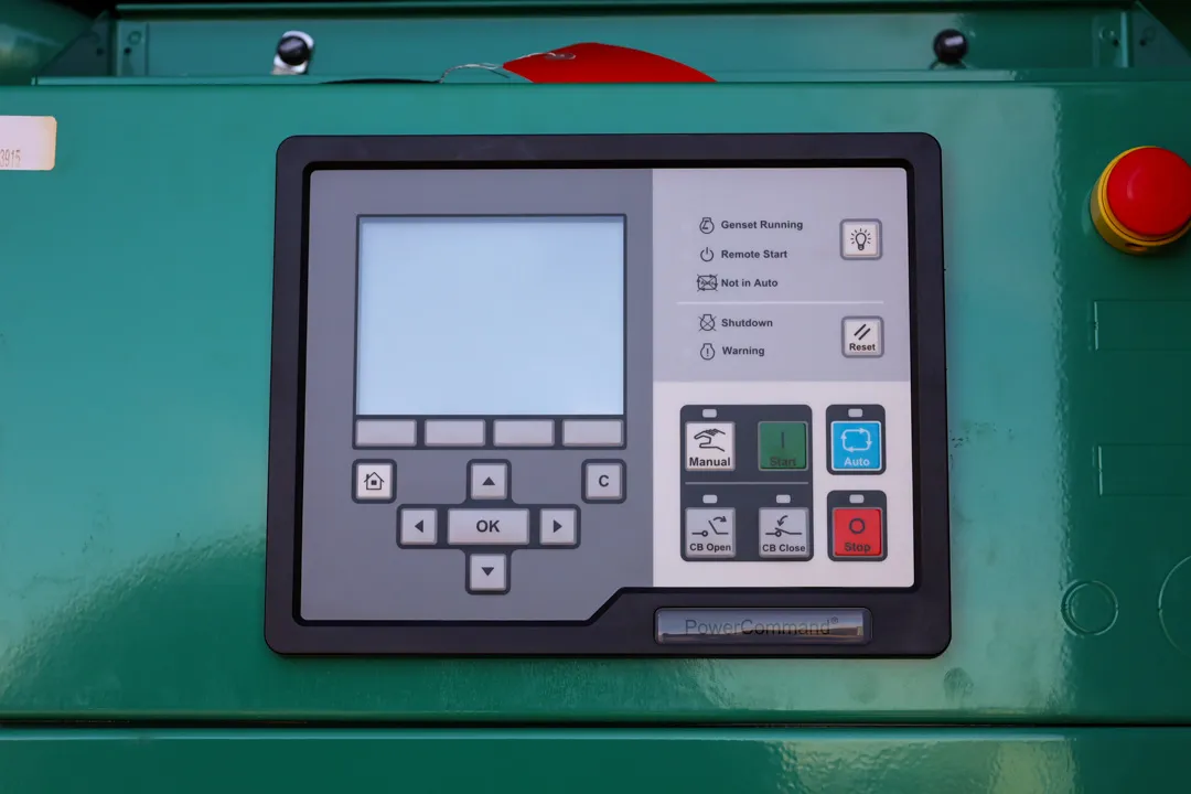 5 1000kw cummins industrial generator unit 090357 control panel