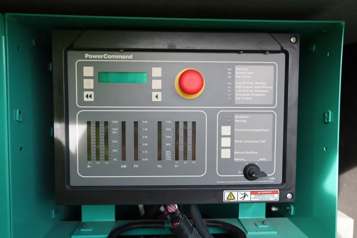 5 100kw cummins industrial generator unit 092080 controls