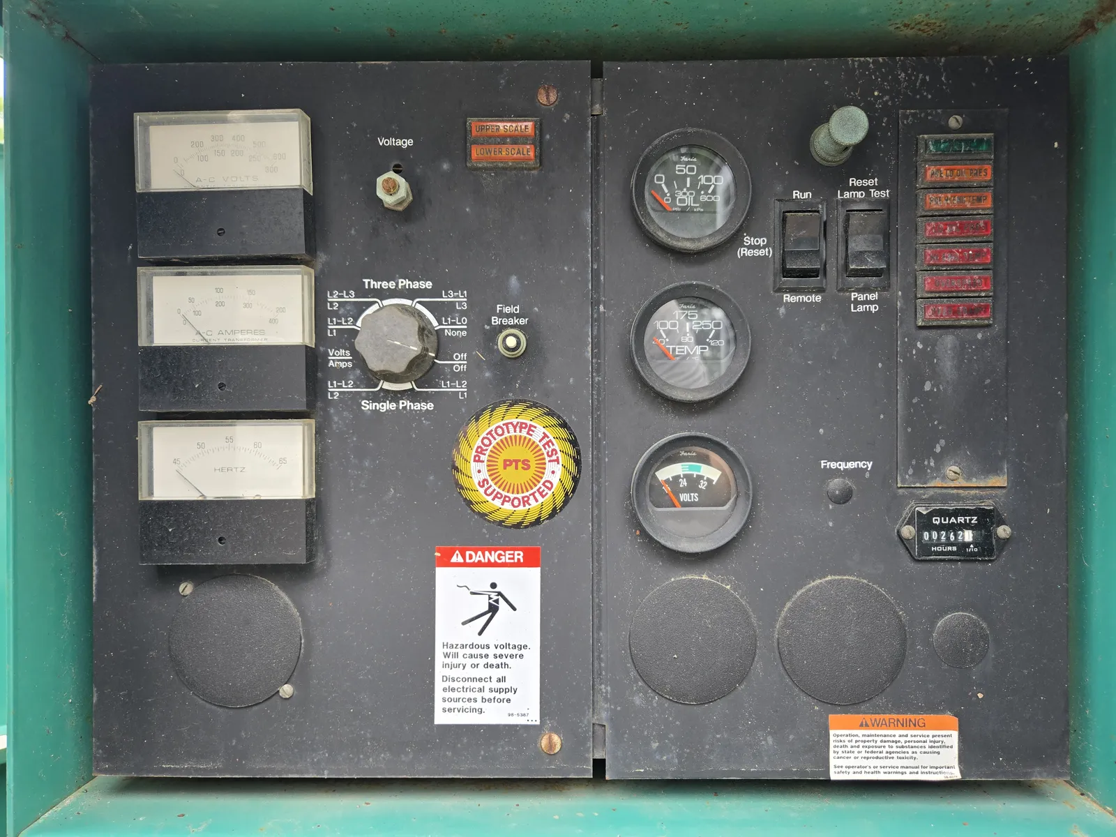 5 100kw cummins industrial generator unit 092270 controls