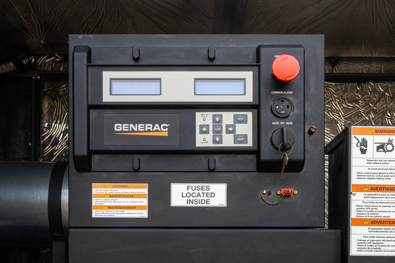 5 100kw generac industrial generator unit 091422 controls