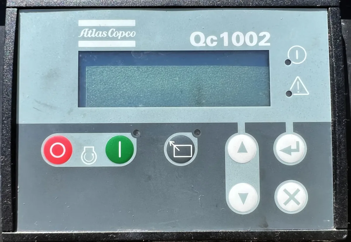 5 115kw atlas copco industrial generator unit 089219 controls