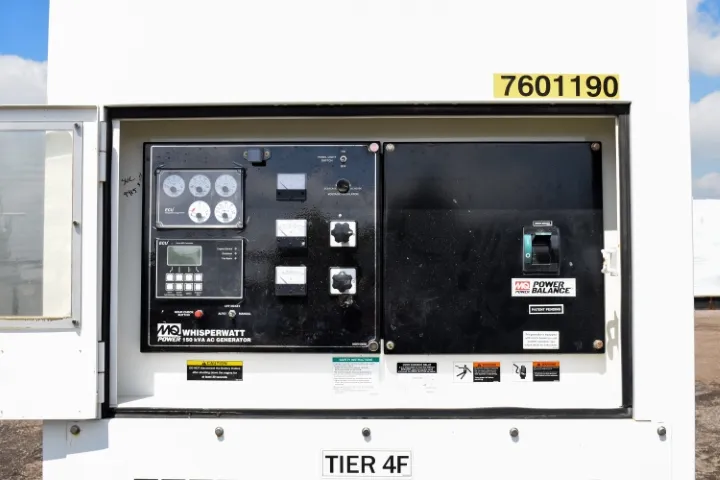 5 120kw mq industrial generator unit 090007 controls