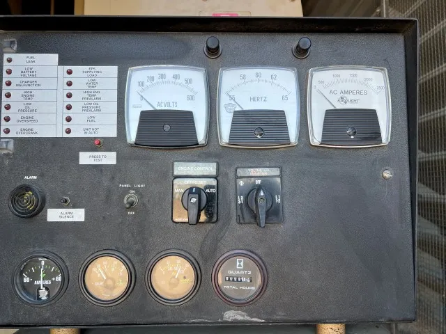 5 1250kw katolight industrial generator unit 089555 control panel