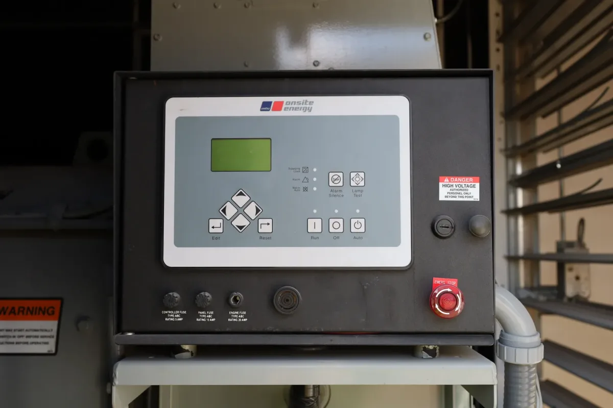 5 1250kw mtu industrial generator unit 088977 controls