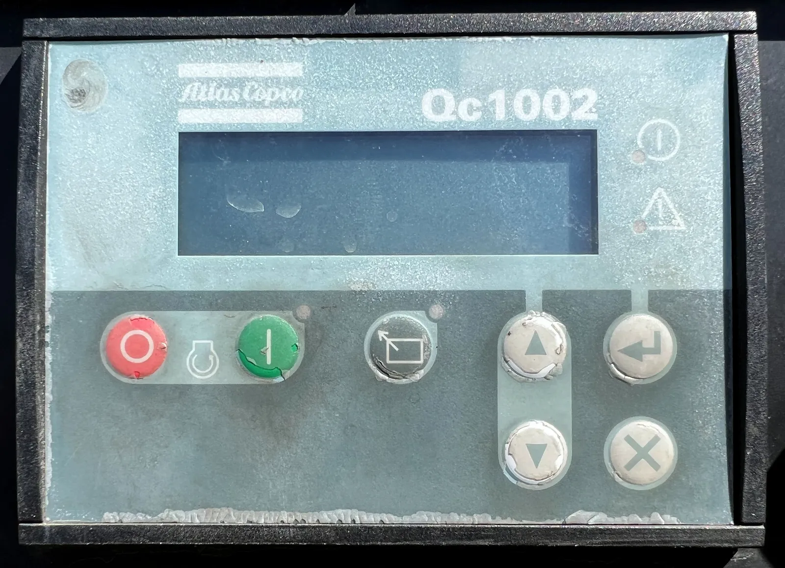 5 125kw atlas copco industrial generator unit 089216 control panel