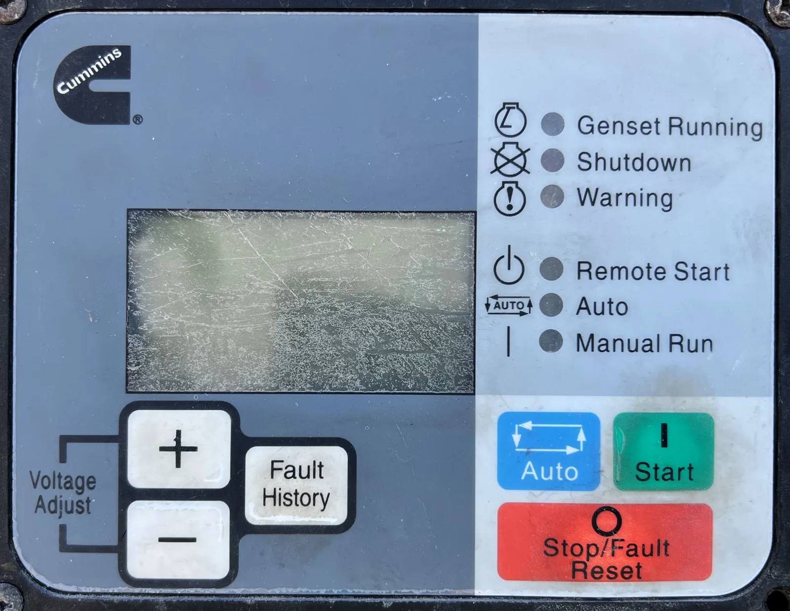 5 125kw cummins industrial generator unit 089221 control panel