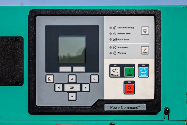 5 125kw cummins industrial generator unit 091272 control panel