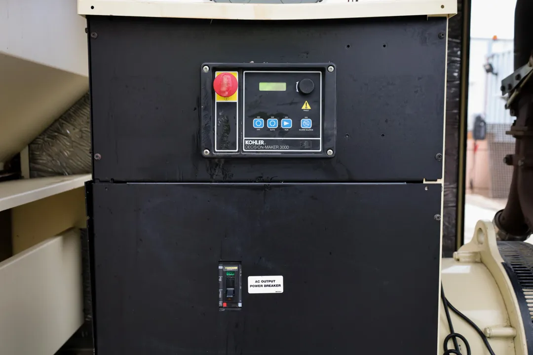 5 125kw kohler industrial generator unit 092031 control panel