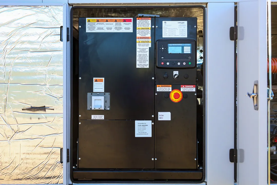 5 130kw hipower industrial generator unit 091864 controls