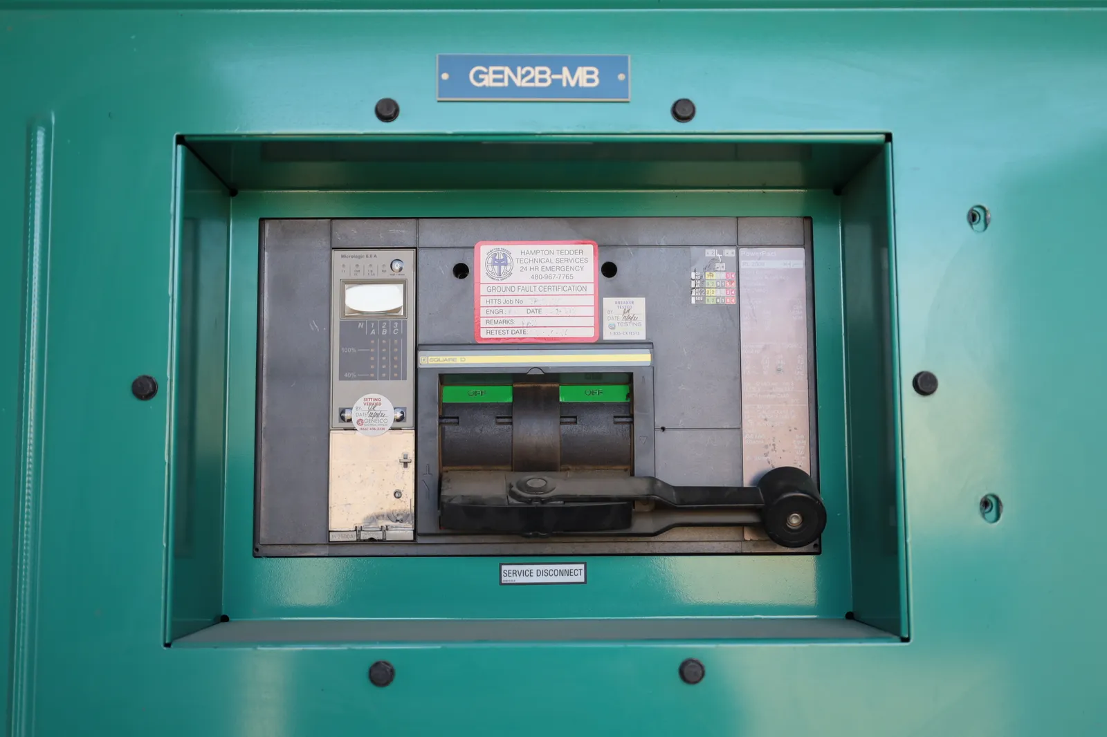 5 1500kw cummins industrial generator unit 091400 controls
