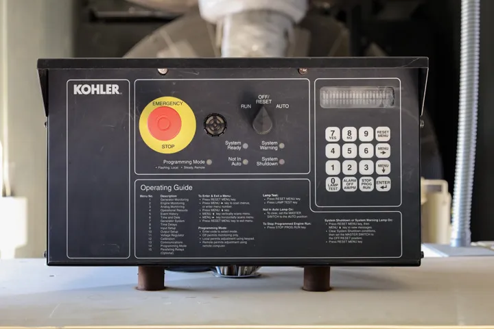 5 1500kw kohler industrial generator unit 090621 controls