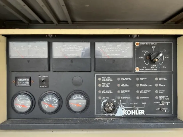 5 180kw kohler industrial generator unit 089756 control panel