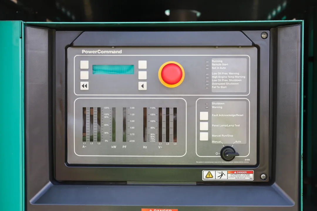 5 230kw cummins industrial generator unit 092251 controls