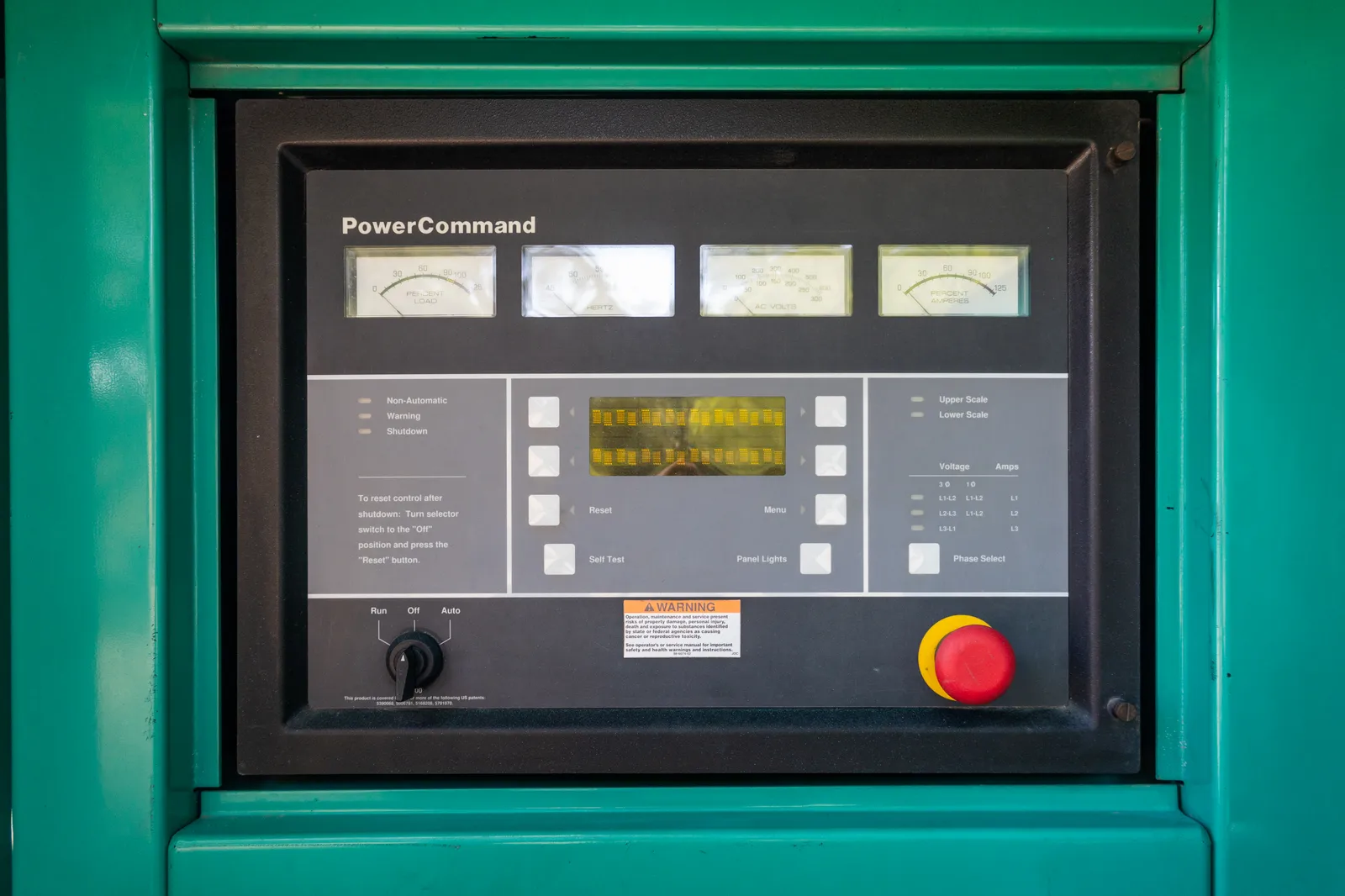 5 250kw cummins industrial generator unit 091381 controls
