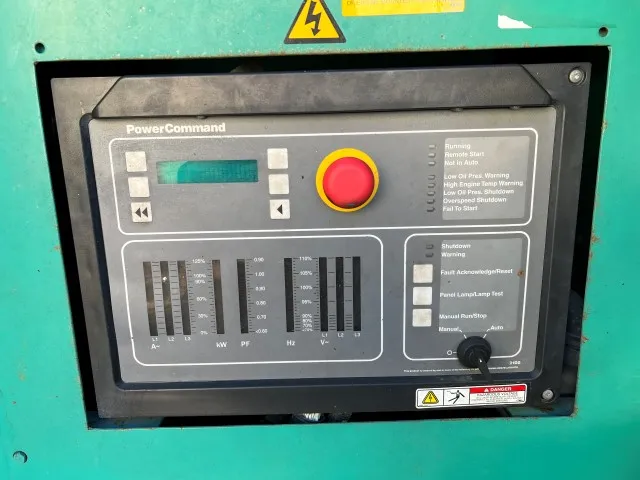 5 280kw cummins industrial generator unit 089639 control panel