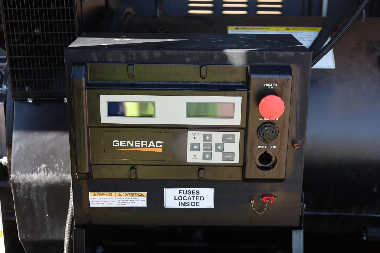 5 300kw generac industrial generator unit 091556 controls