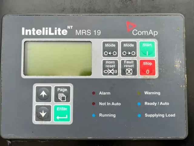5 350kw baldor industrial generator unit 089767 control panel
