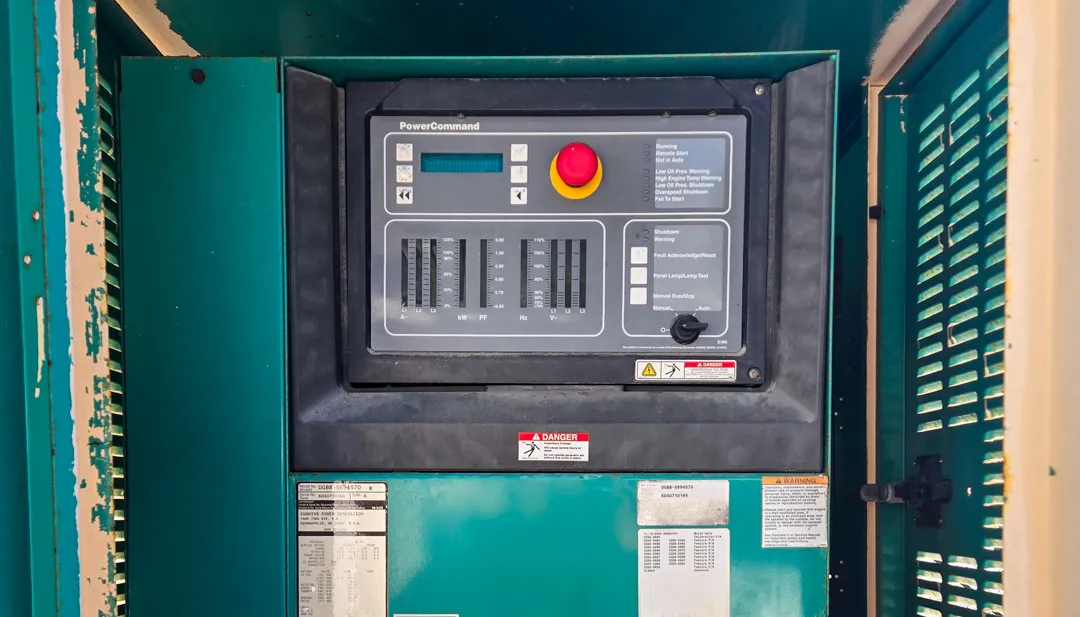 5 35kw cummins industrial generator unit 091328 control panel