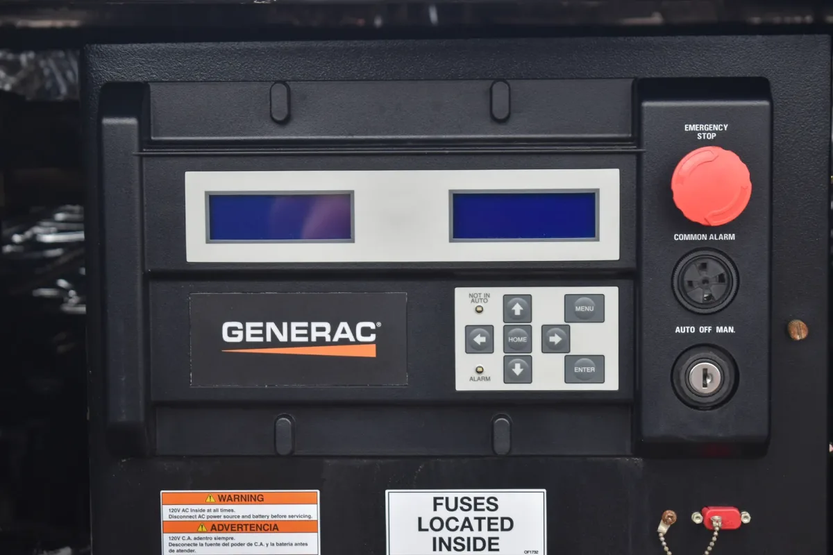 5 35kw generac industrial generator unit 089024 controls