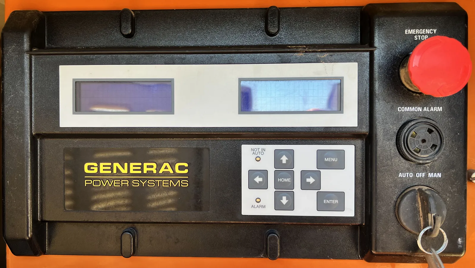 5 35kw generac industrial generator unit 089464 control panel