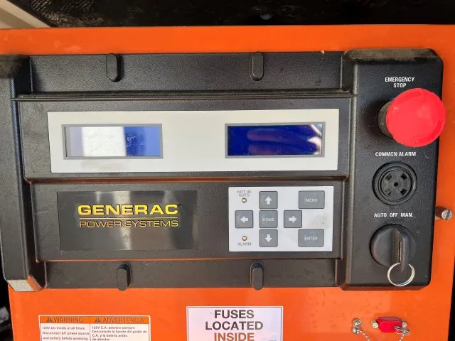 5 35kw generac industrial generator unit 089748 controls