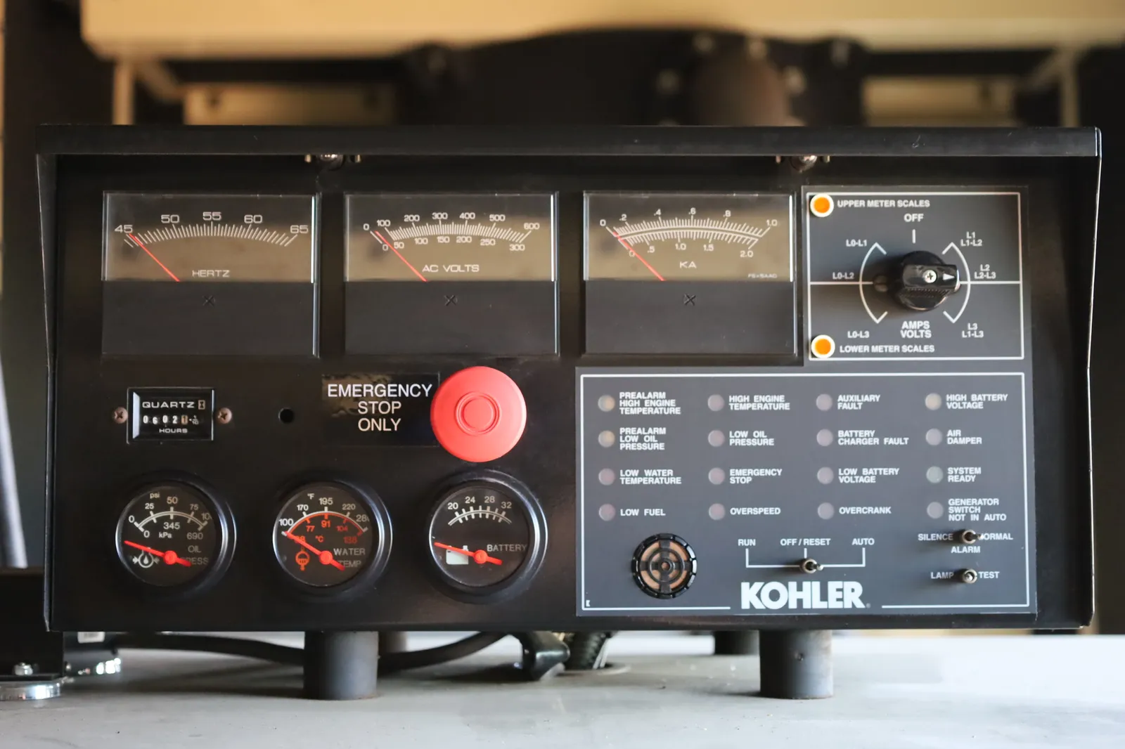 5 400kw kohler industrial generator unit 090729 controls