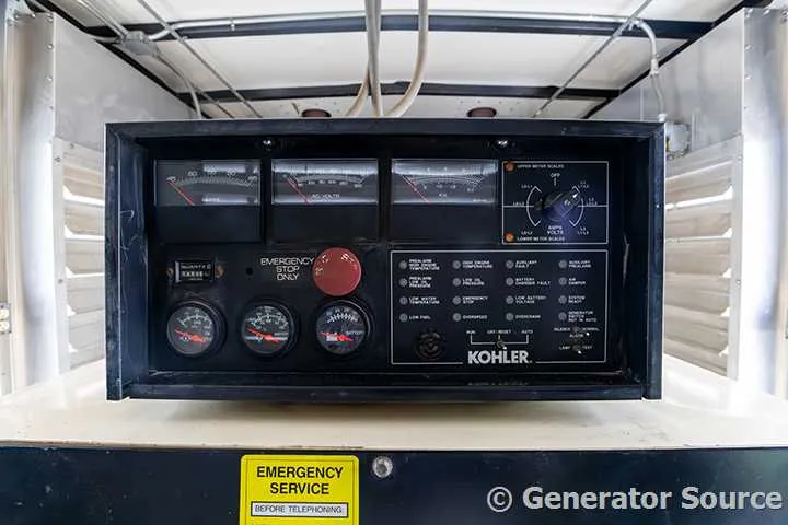 5 450kw kohler industrial generator unit 089829 control panel