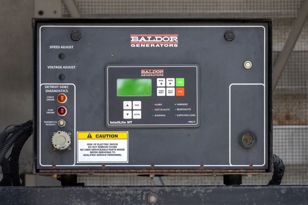 5 500kw baldor industrial generator unit 091263 controls
